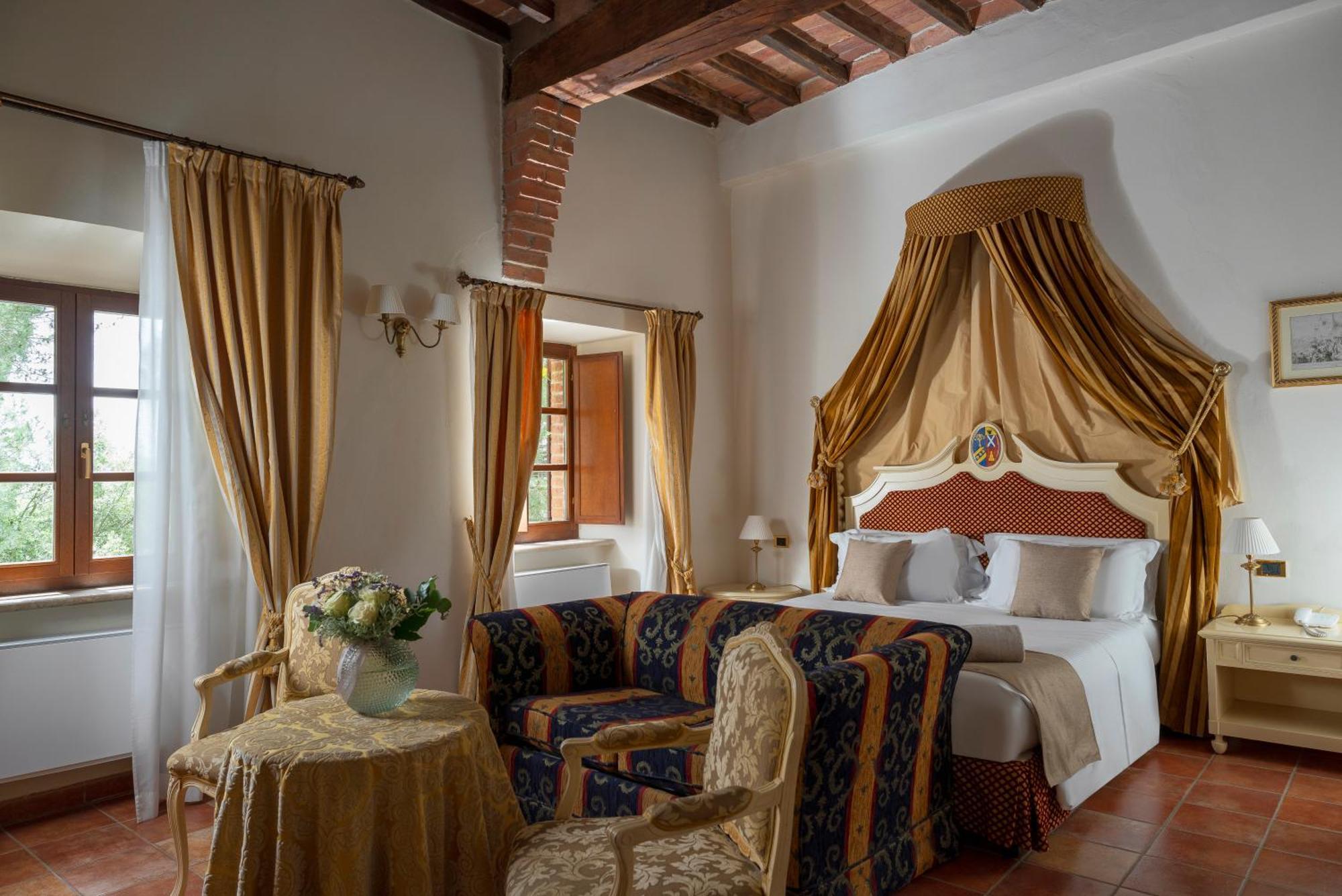 Отель Castello Di Leonina Relais - Adults Only Сиена Экстерьер фото